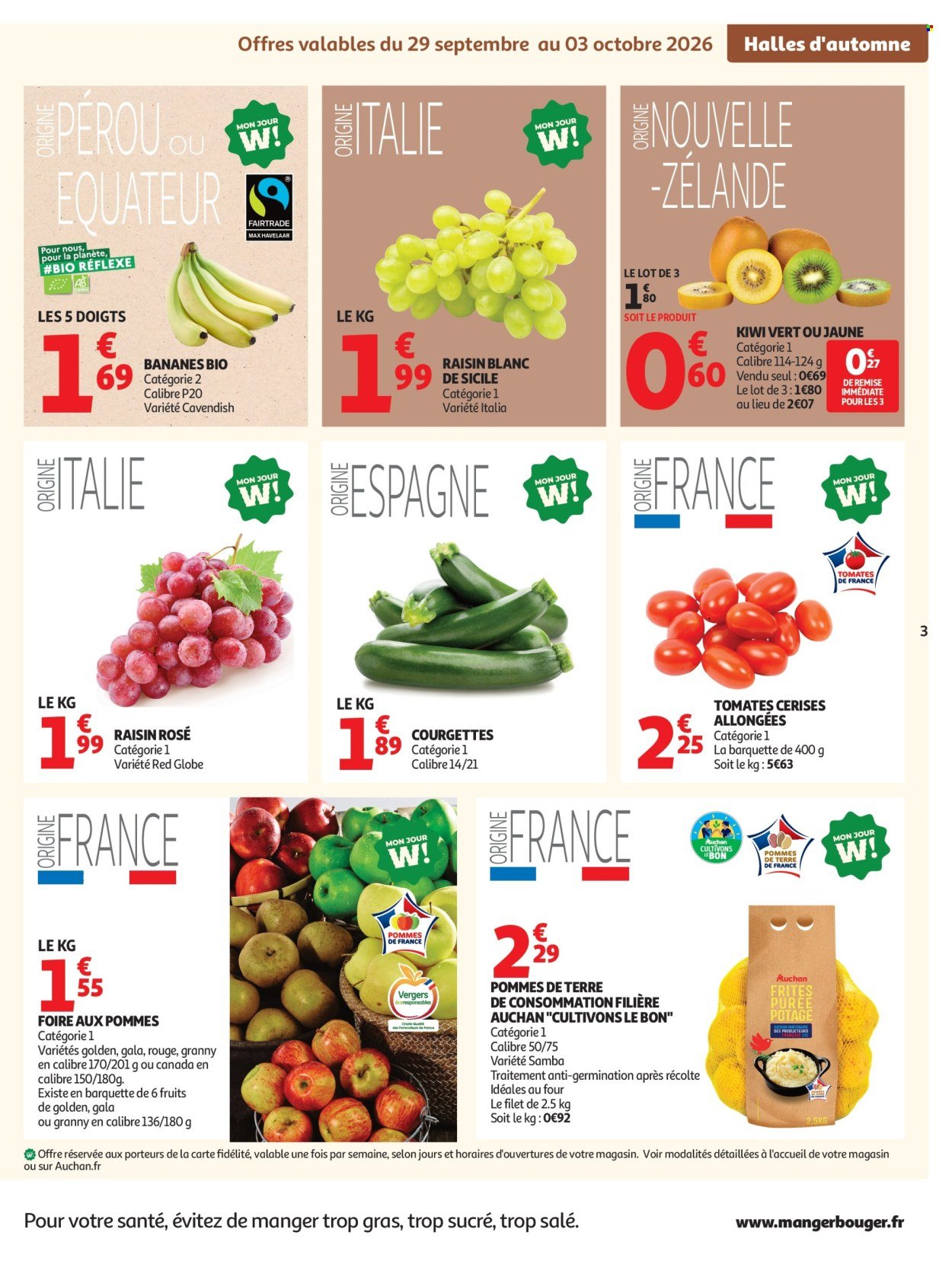 Catalogue AUCHAN - Halles d'automne hypers