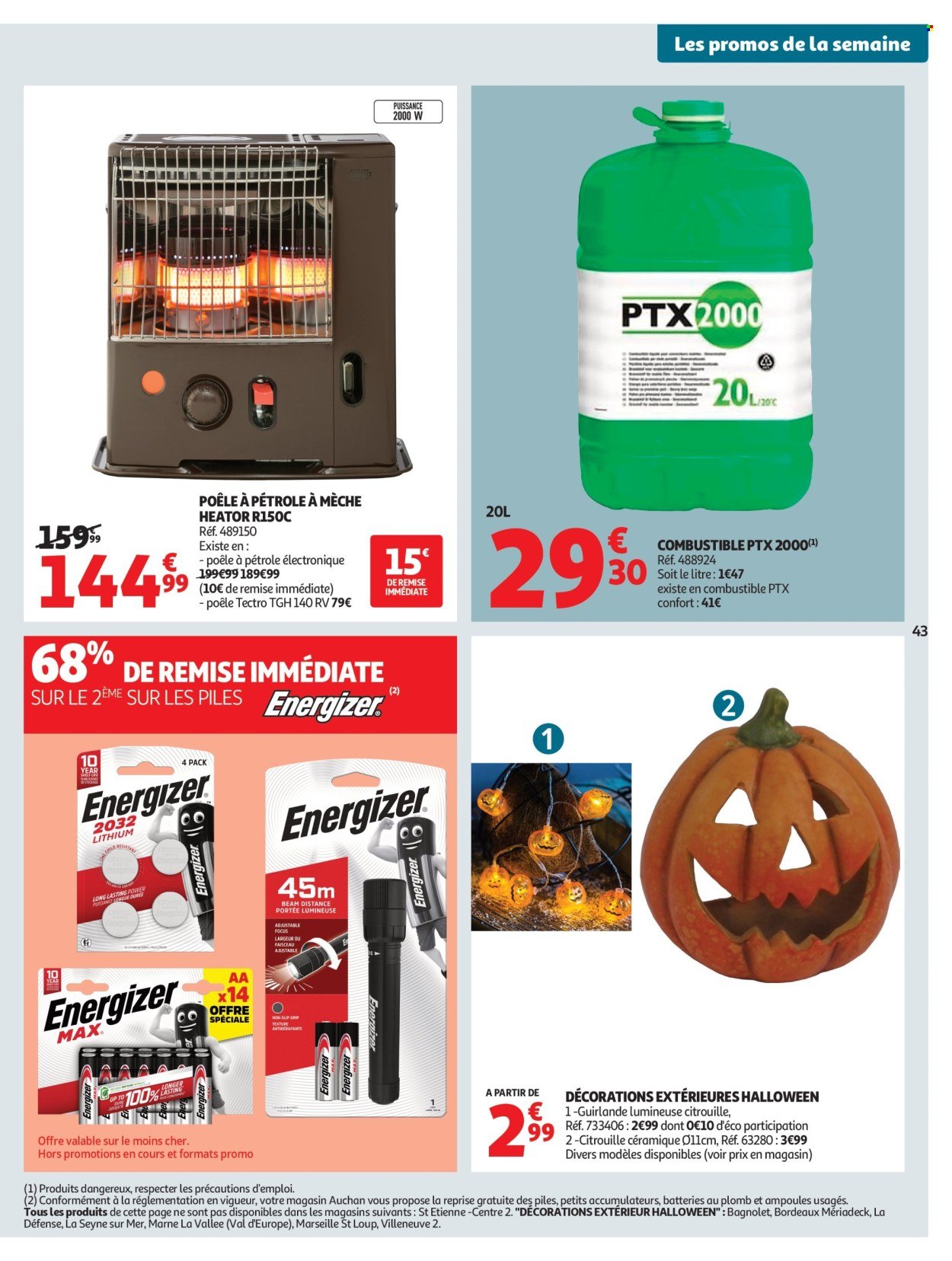 Catalogue AUCHAN - Halles d'automne hypers