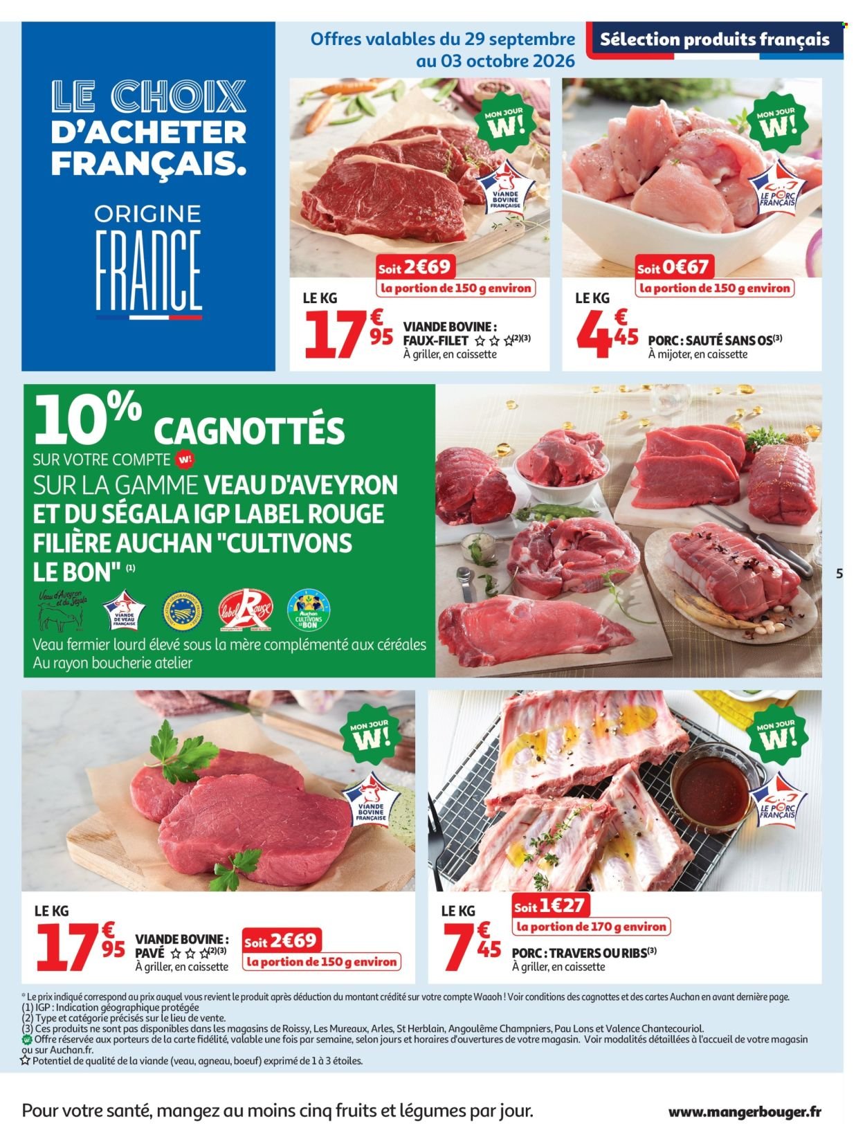 Catalogue AUCHAN - Halles d'automne hypers