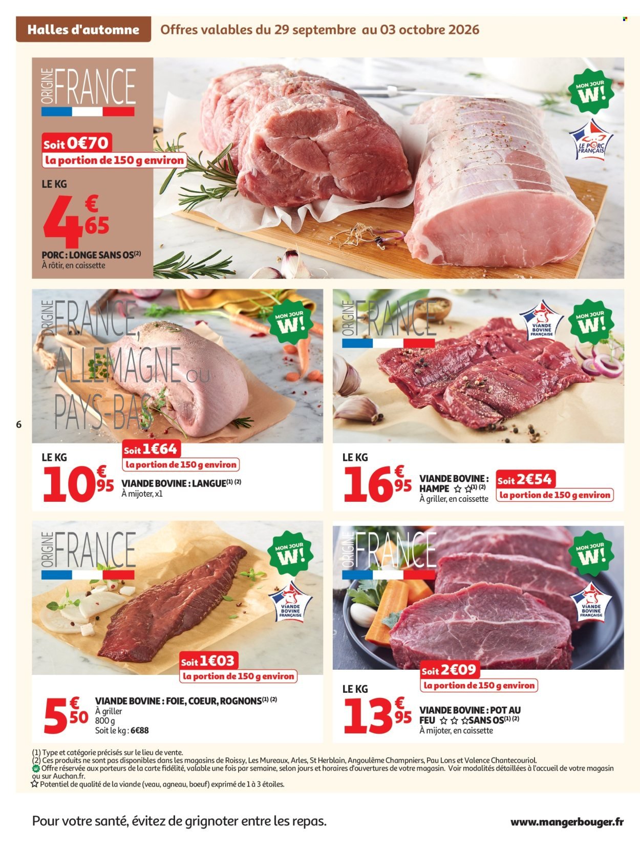 Catalogue AUCHAN - Halles d'automne hypers