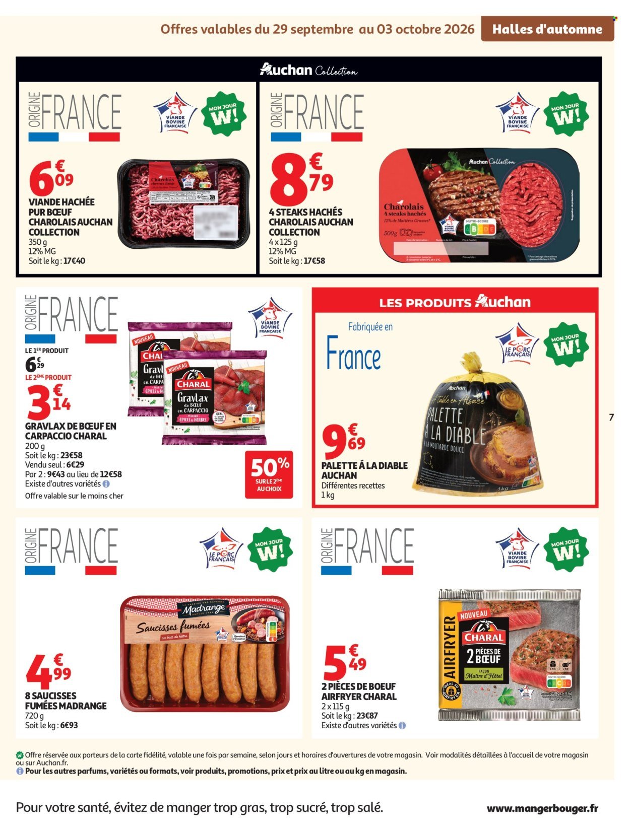 Catalogue AUCHAN - Halles d'automne hypers