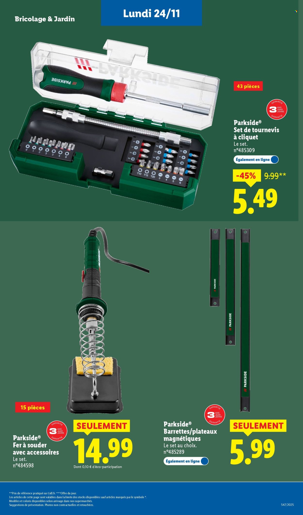 Catalogue LIDL - Les bonnes affaires de la semaine