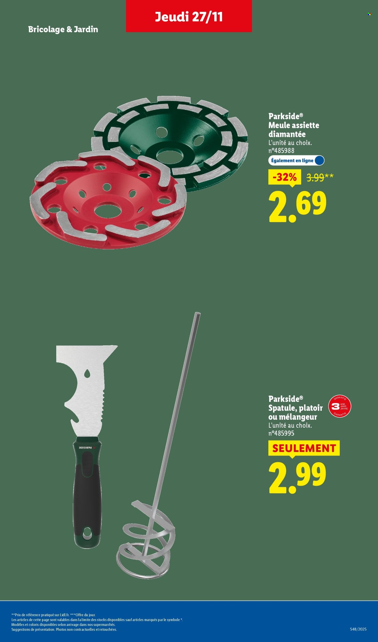 Catalogue LIDL - Les bonnes affaires de la semaine