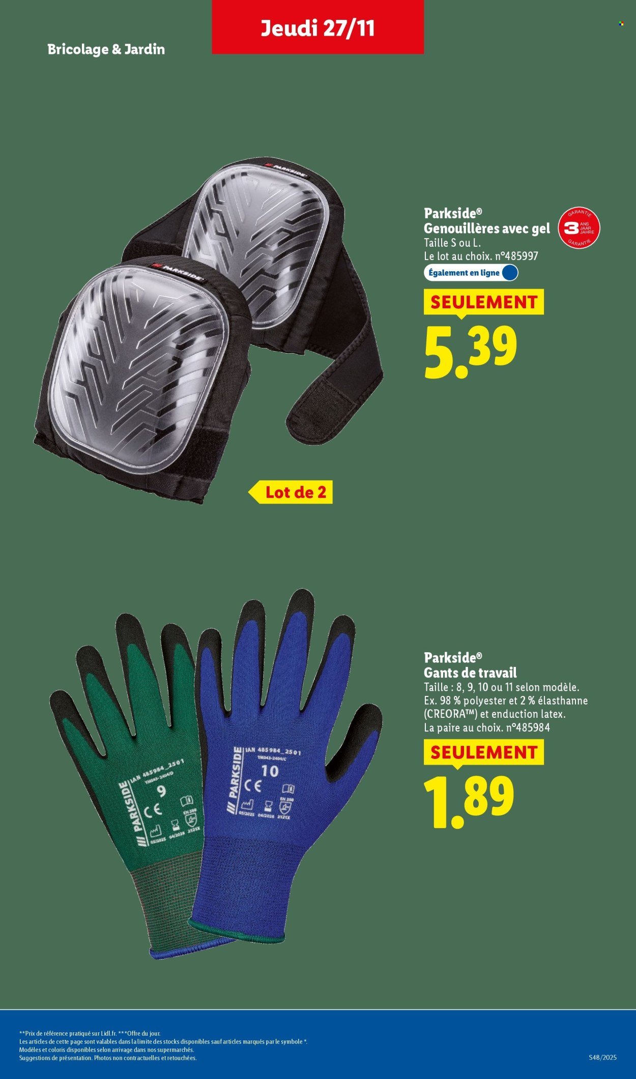 Catalogue LIDL - Les bonnes affaires de la semaine