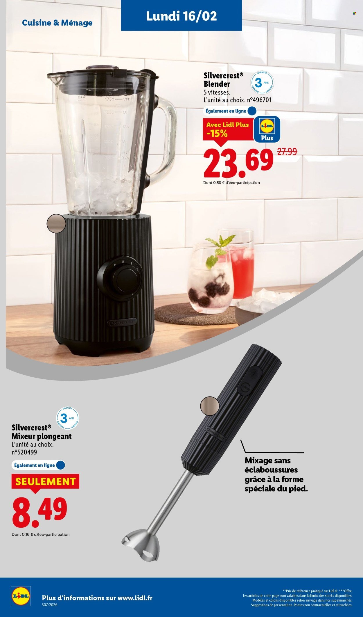 Catalogue LIDL - Les bonnes affaires de la semaine