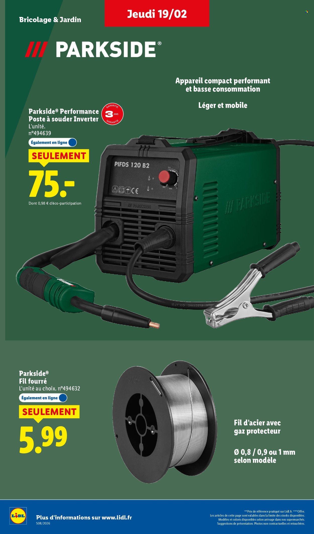 Catalogue LIDL - Les bonnes affaires de la semaine