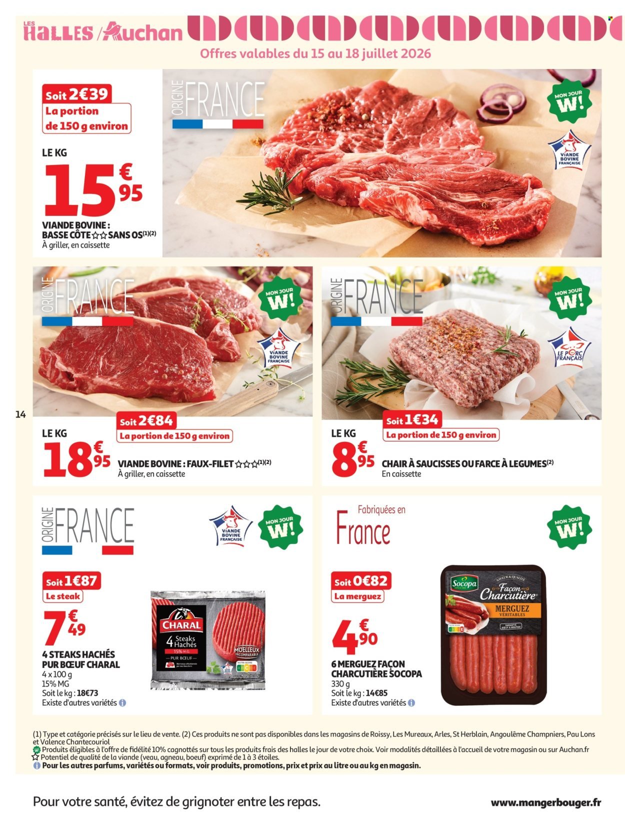 Catalogue AUCHAN - Petit dej, goûter hypers