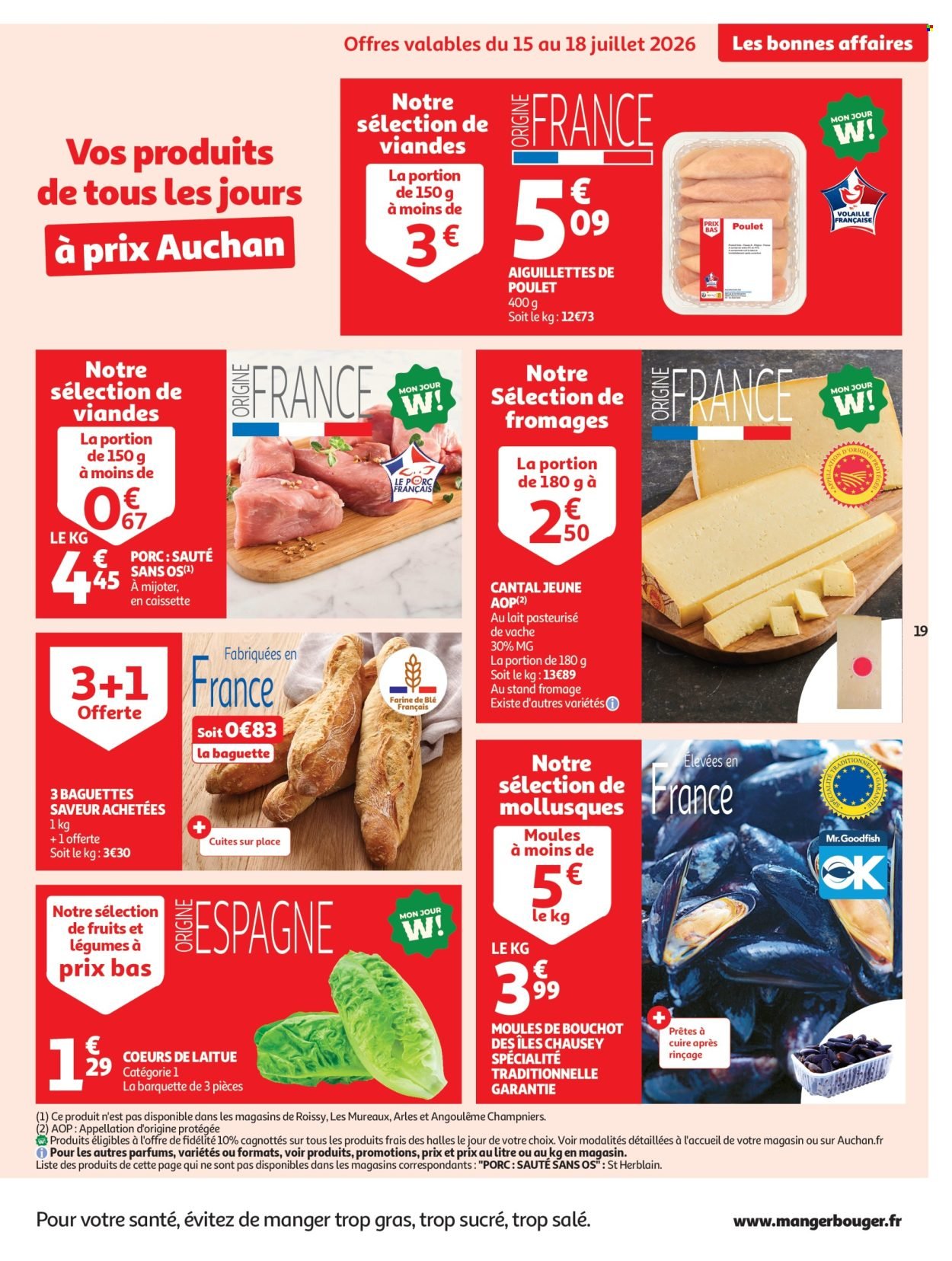 Catalogue AUCHAN - Petit dej, goûter hypers