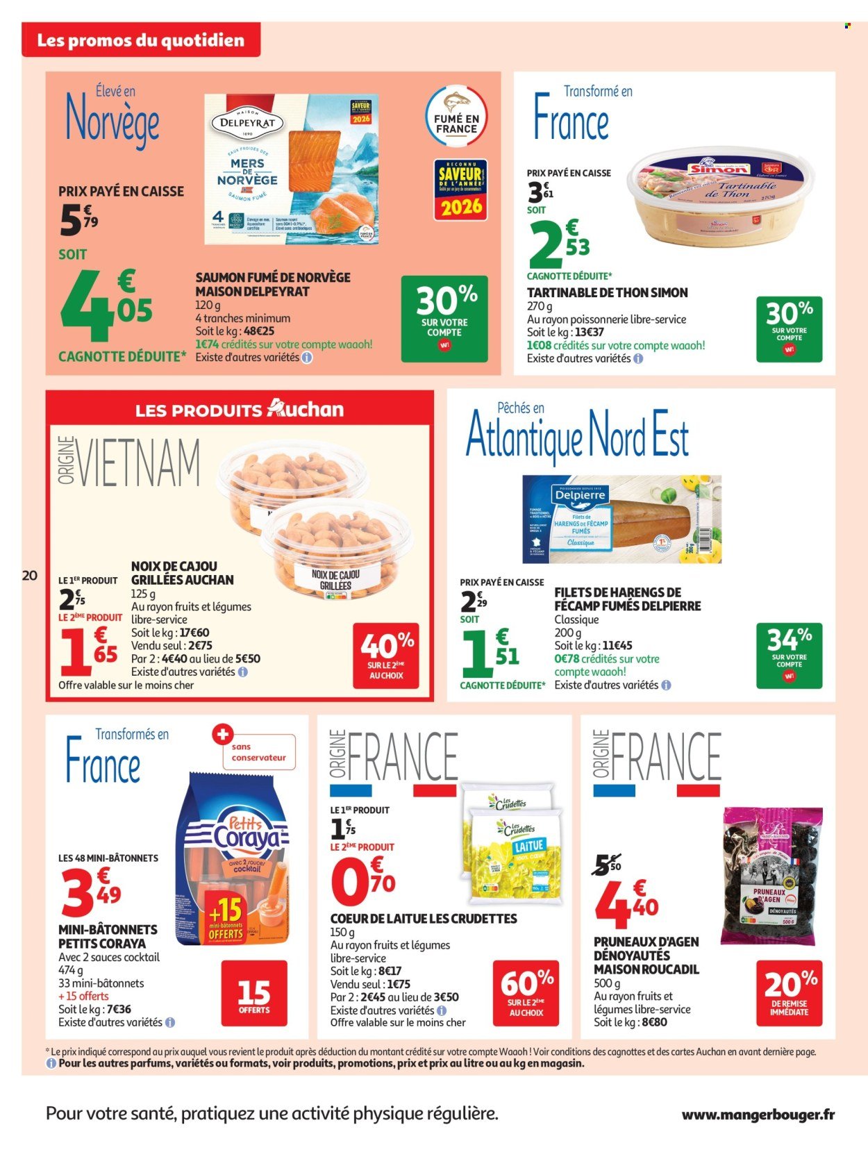Catalogue AUCHAN - Petit dej, goûter hypers