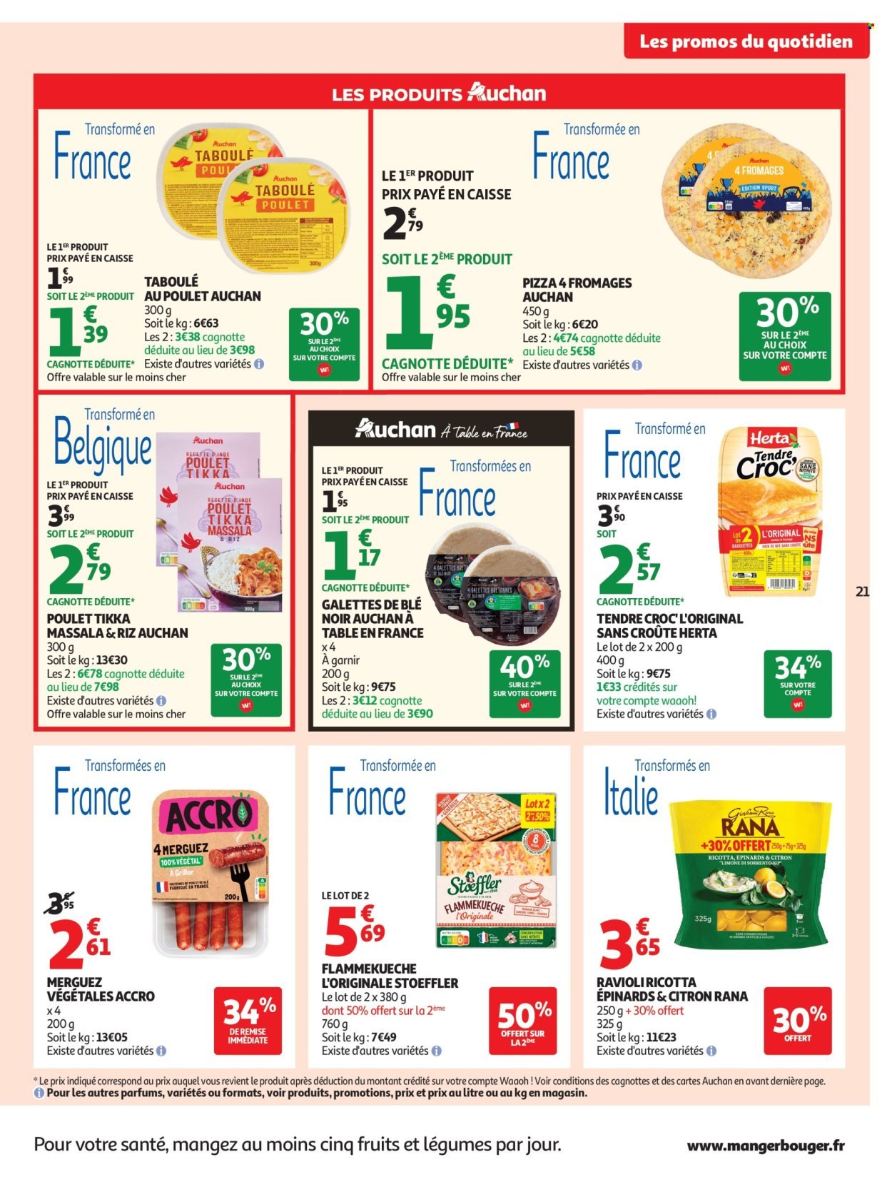 Catalogue AUCHAN - Petit dej, goûter hypers