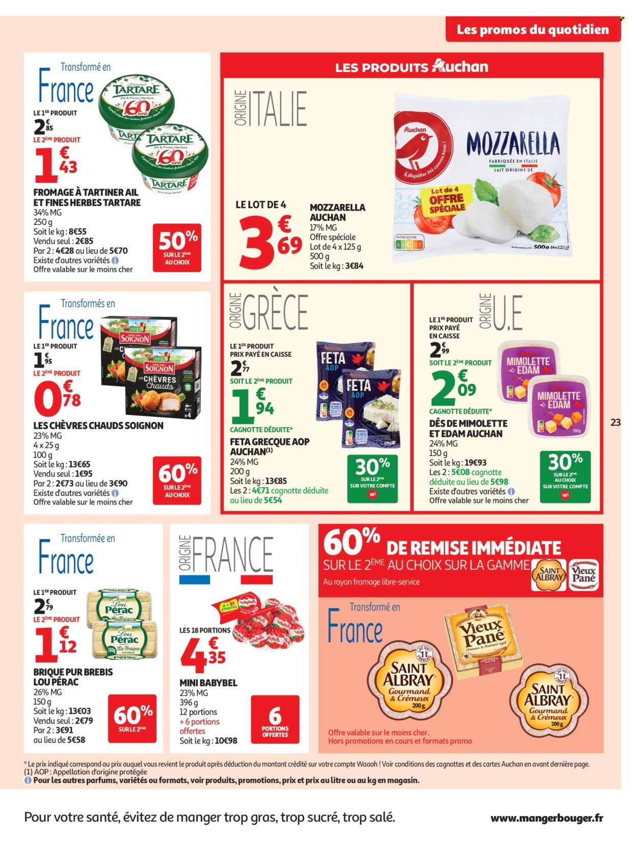 Catalogue AUCHAN - Petit dej, goûter hypers