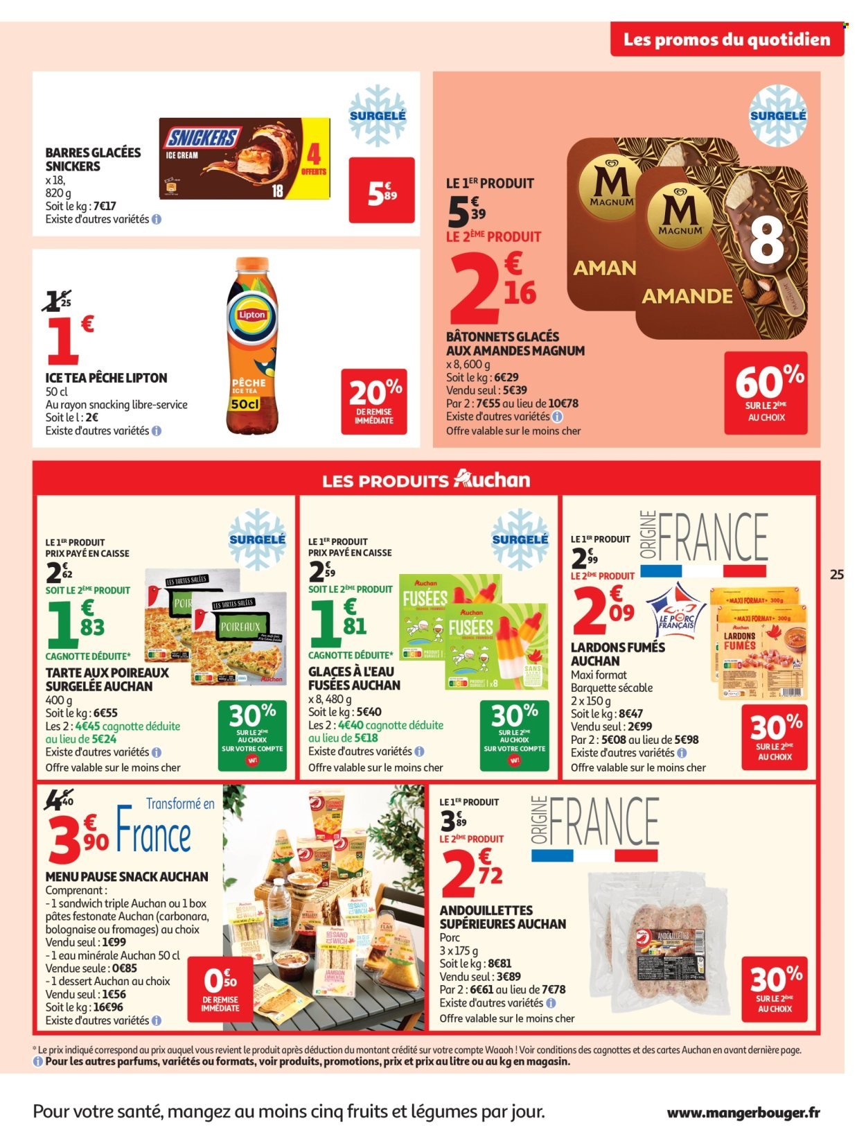Catalogue AUCHAN - Petit dej, goûter hypers