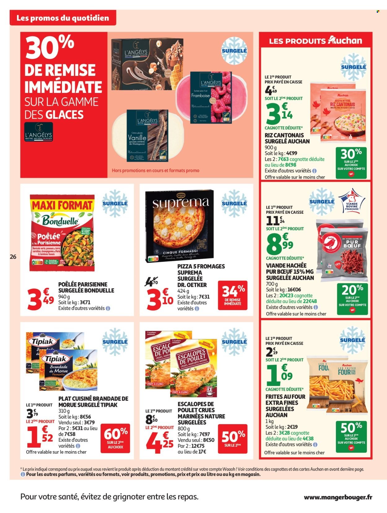 Catalogue AUCHAN - Petit dej, goûter hypers