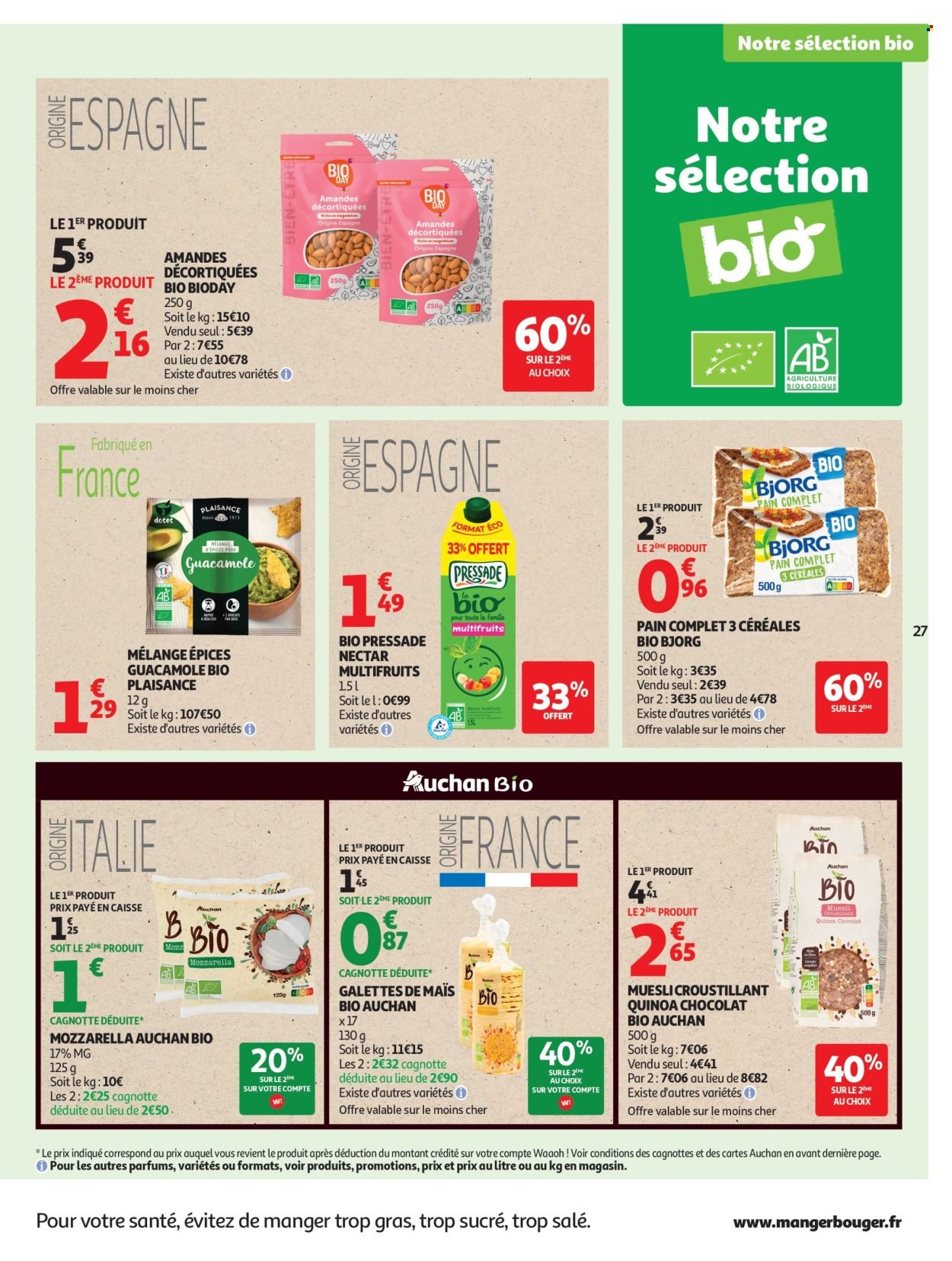 Catalogue AUCHAN - Petit dej, goûter hypers