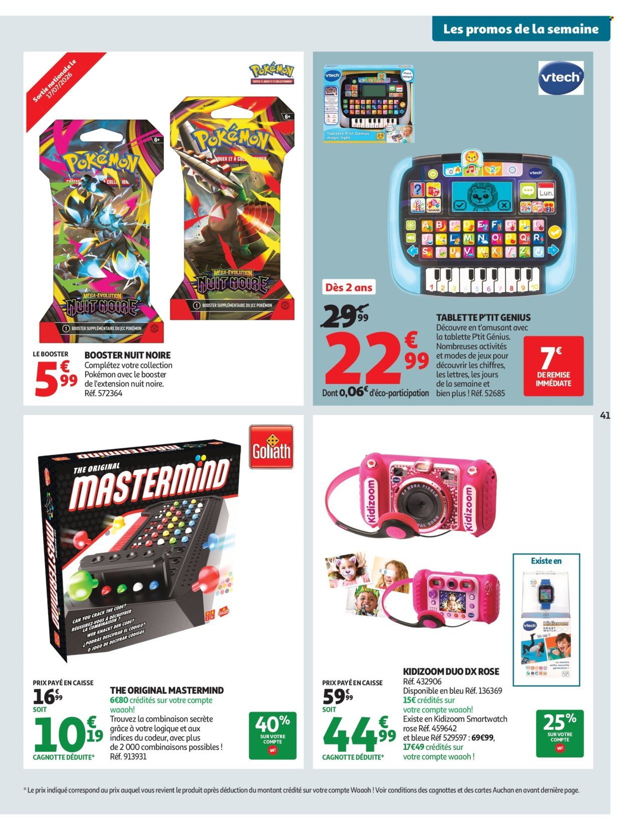 Catalogue AUCHAN - Petit dej, goûter hypers