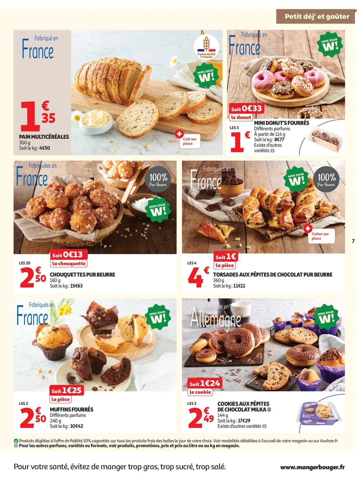Catalogue AUCHAN - Petit dej, goûter hypers