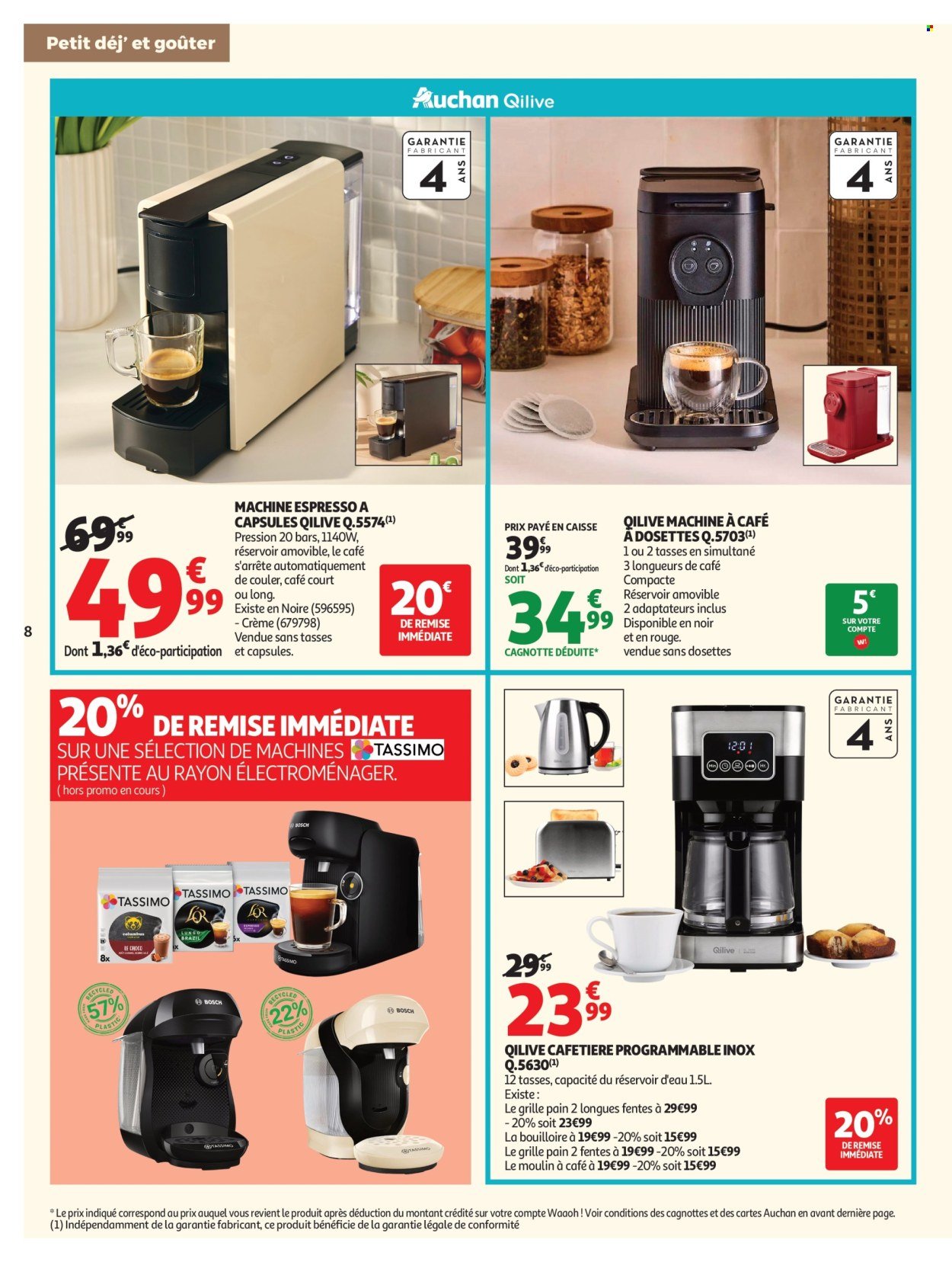 Catalogue AUCHAN - Petit dej, goûter hypers