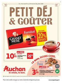 Catalogue AUCHAN - Petit dej, goûter hypers