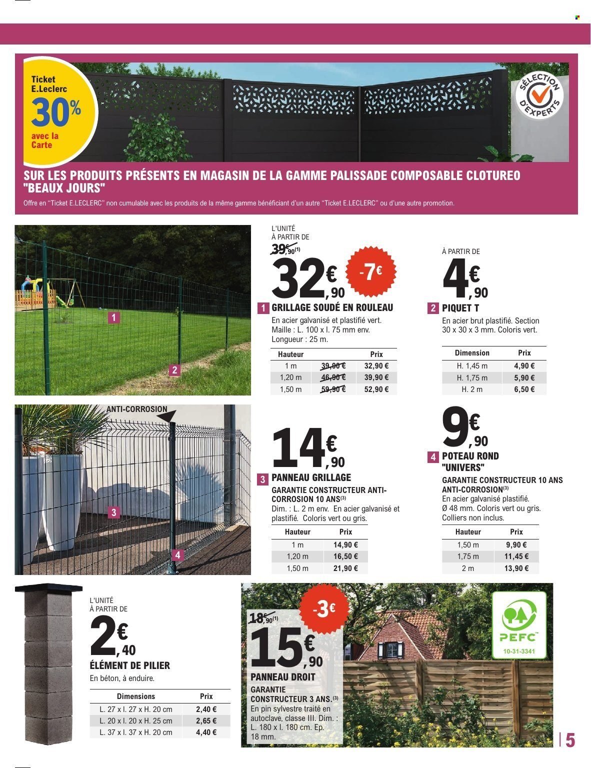 Catalogue E.LECLERC - TRAFIC BRICO