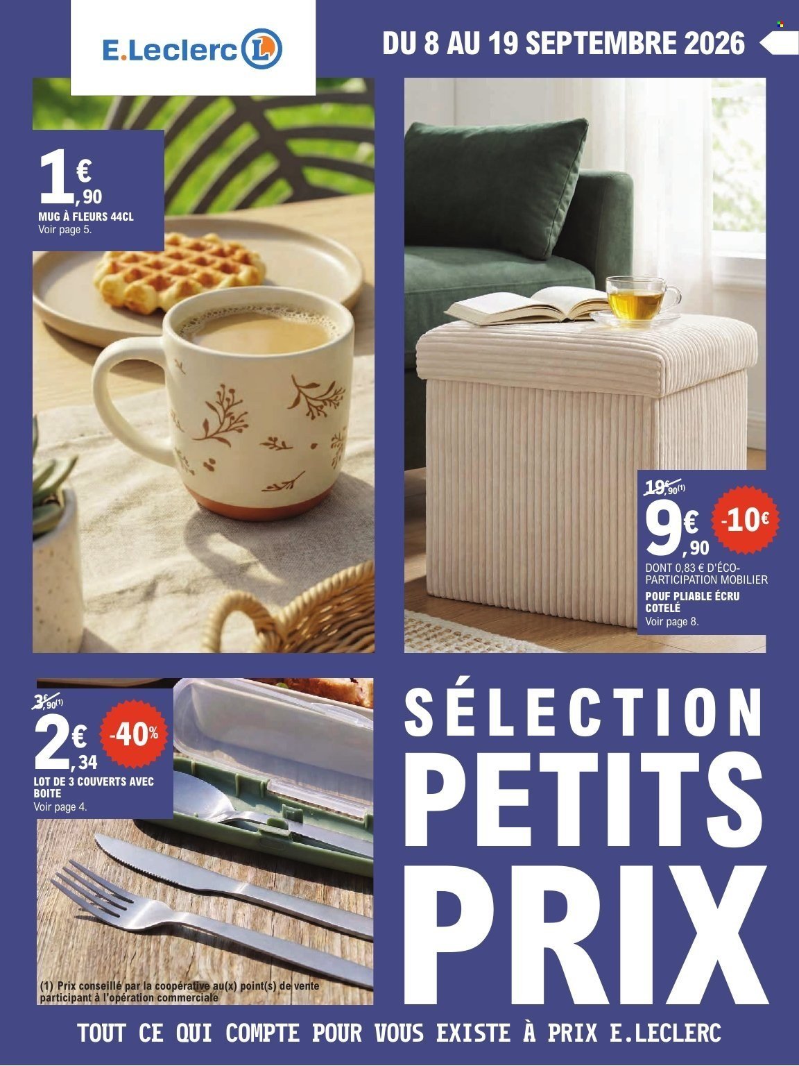 Catalogue E.LECLERC - PETITS PRIX