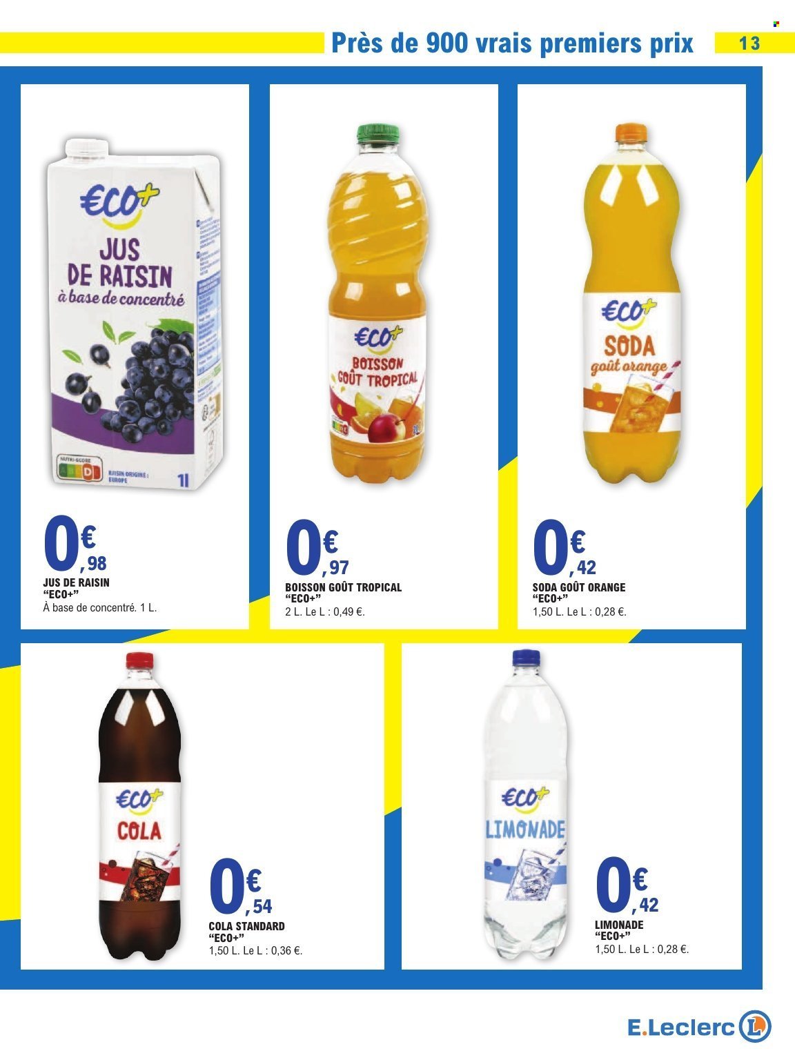 Catalogue E.LECLERC - PETITS PRIX