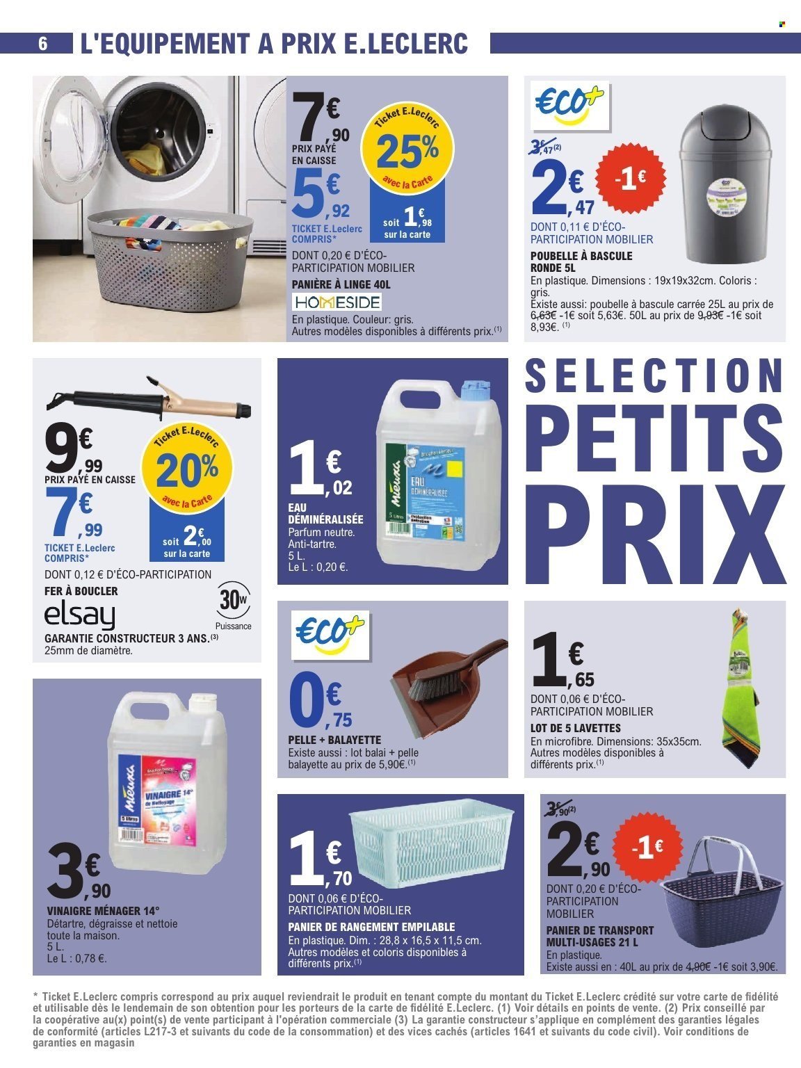 Catalogue E.LECLERC - PETITS PRIX