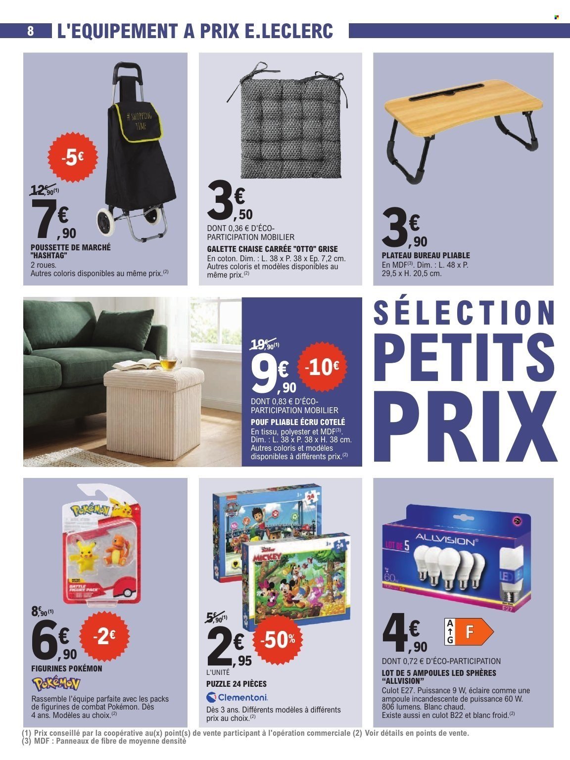 Catalogue E.LECLERC - PETITS PRIX