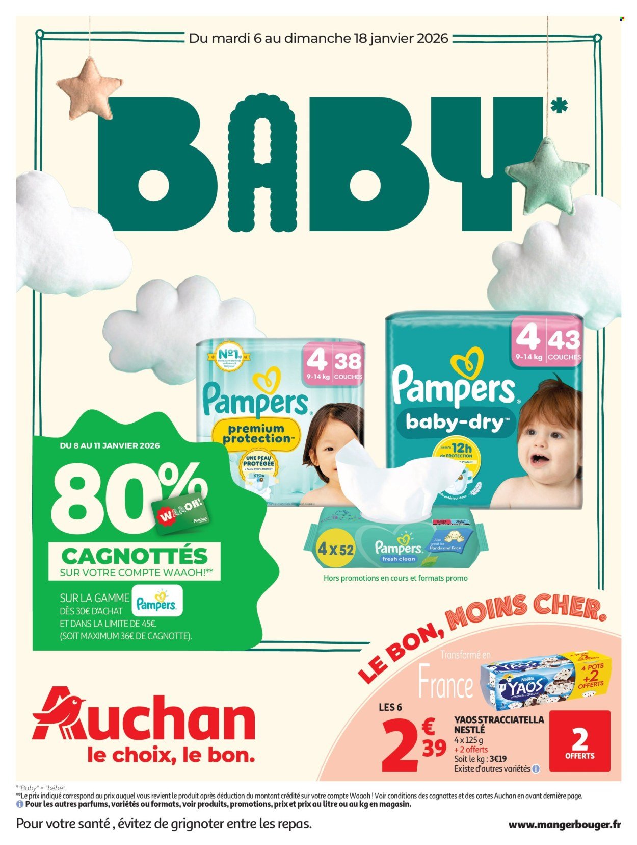 Catalogue AUCHAN - Tout pour votre bébé