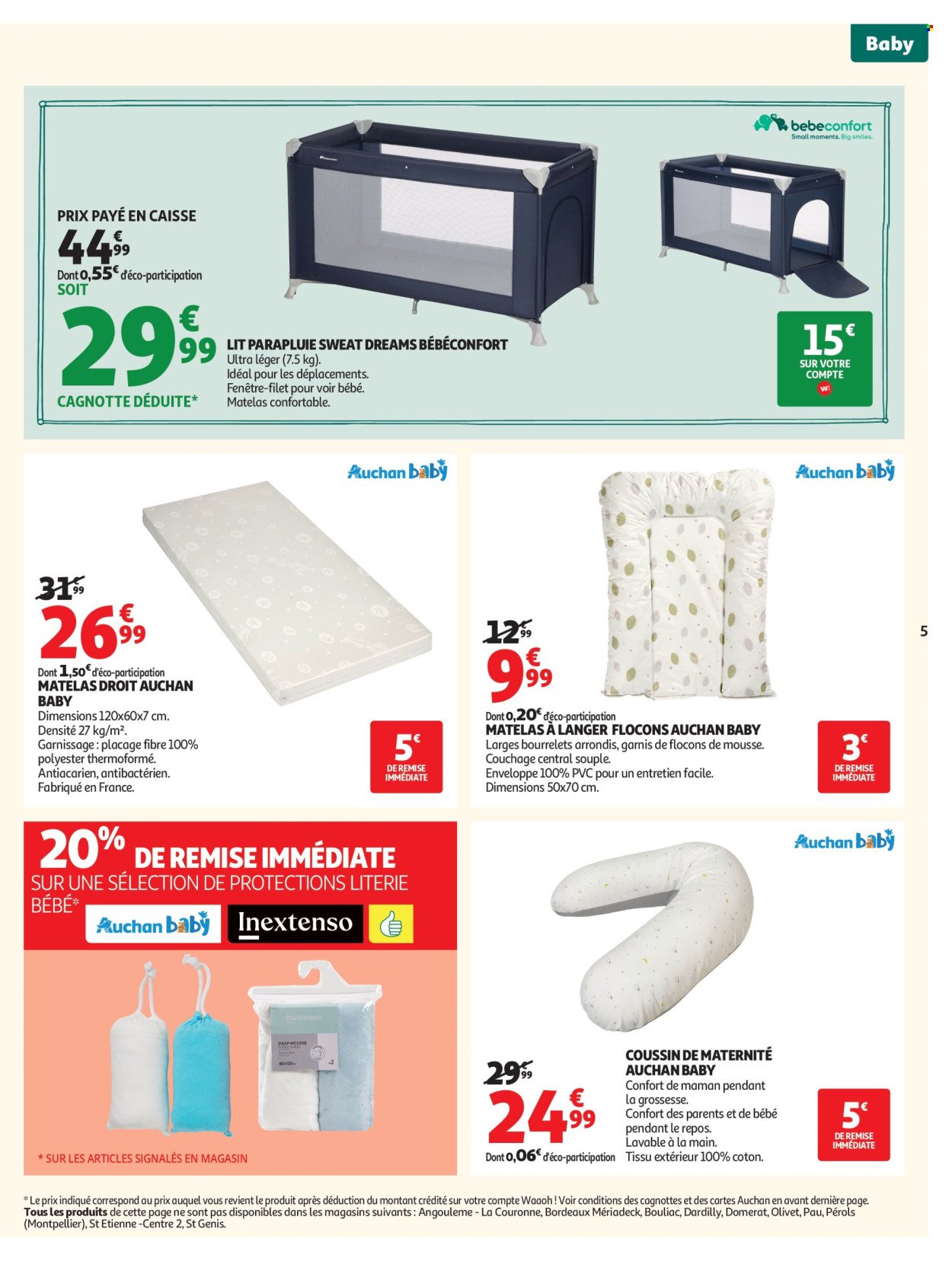 Catalogue AUCHAN - Tout pour votre bébé (2026-01-06 - 2026-01-18)