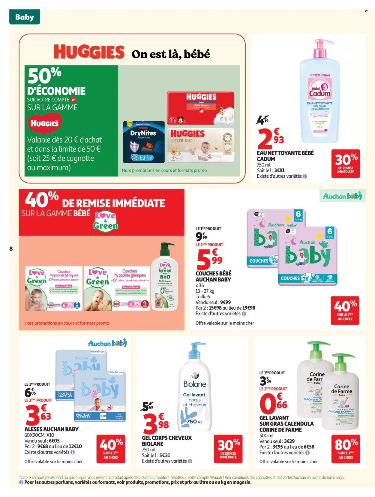 Catalogue AUCHAN - Tout pour votre bébé (2026-01-06 - 2026-01-18)