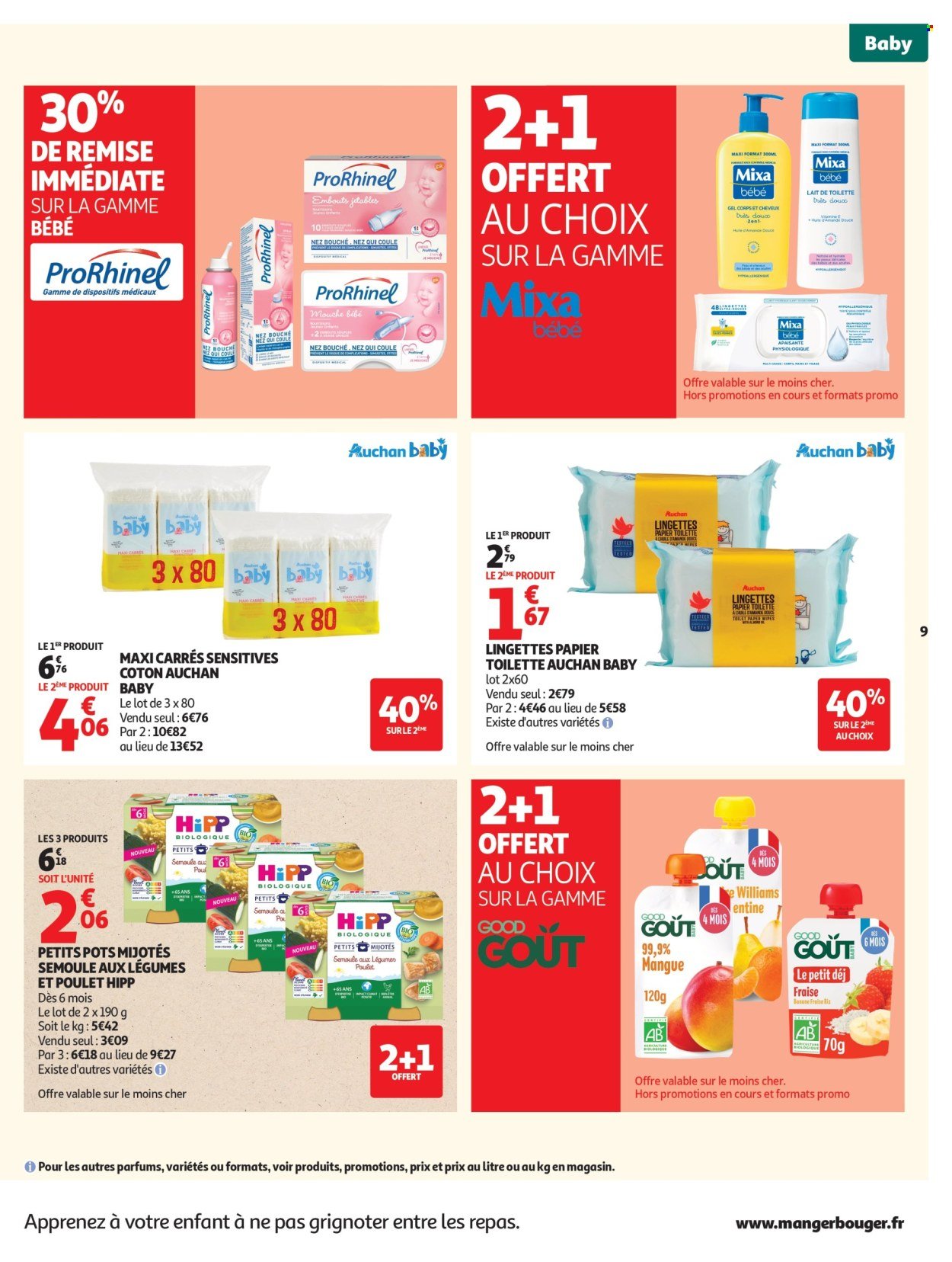 Catalogue AUCHAN - Tout pour votre bébé (2026-01-06 - 2026-01-18)