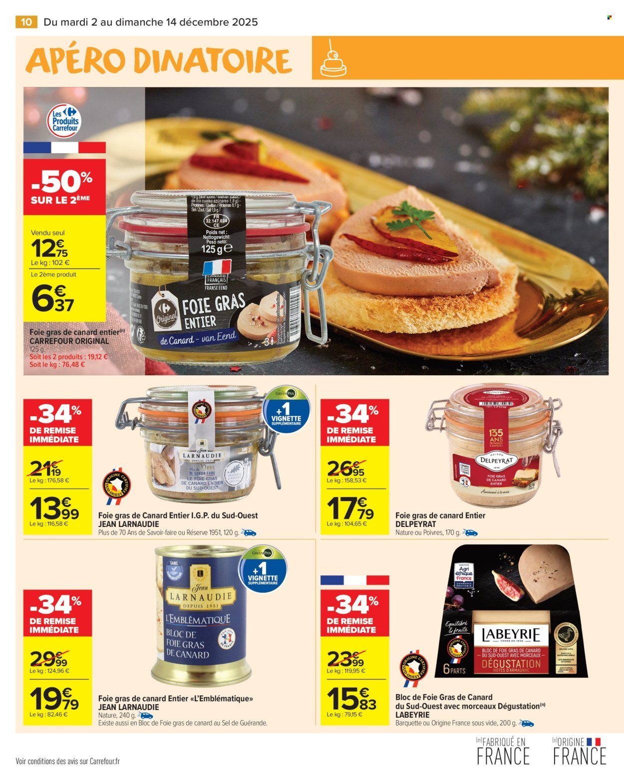 Catalogue CARREFOUR MARKET - CAVE : VINS, ALCOOLS ET SPIRITEUX (2025-12-02 - 2025-12-14)