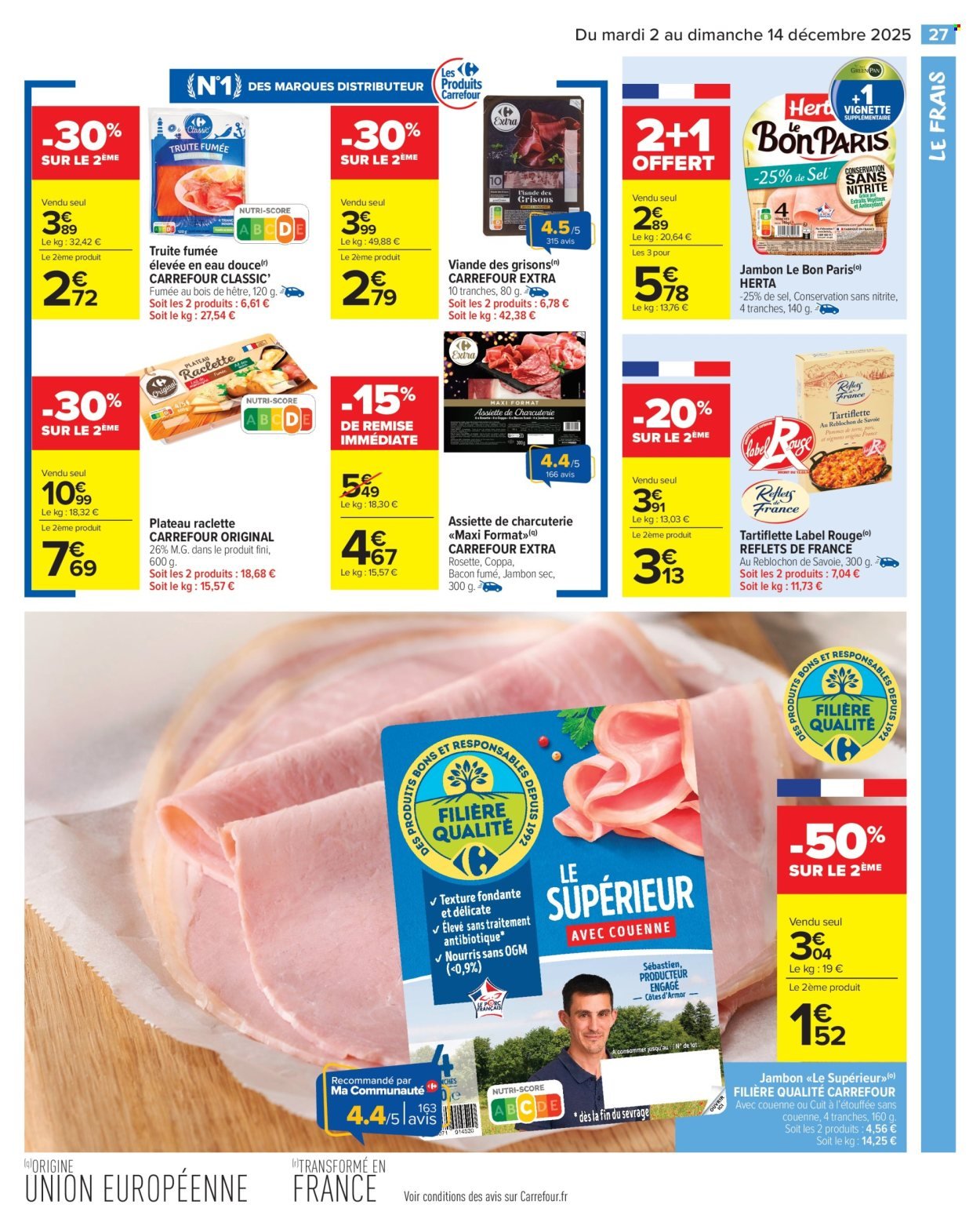 Catalogue CARREFOUR MARKET - CAVE : VINS, ALCOOLS ET SPIRITEUX (2025-12-02 - 2025-12-14)