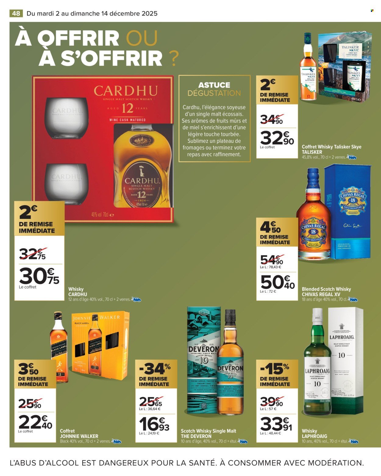 Catalogue CARREFOUR MARKET - CAVE : VINS, ALCOOLS ET SPIRITEUX (2025-12-02 - 2025-12-14)