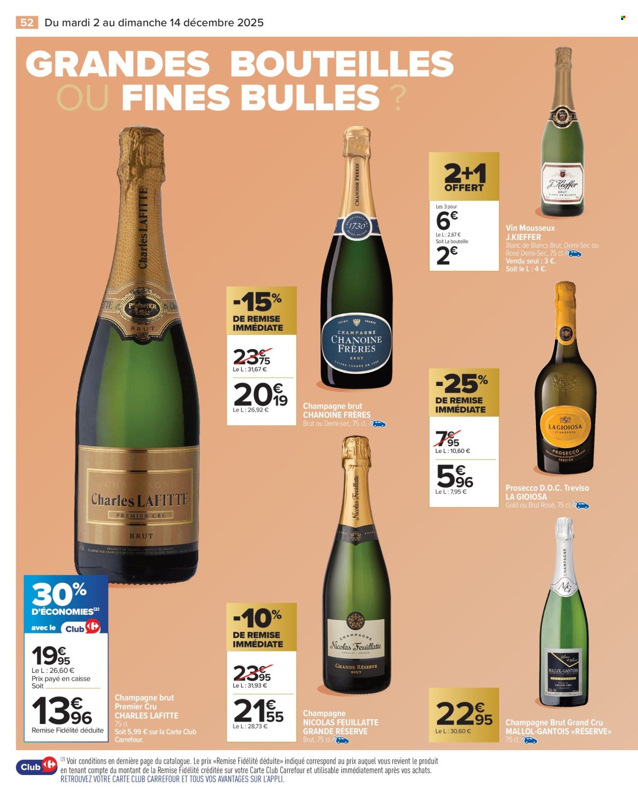 Catalogue CARREFOUR MARKET - CAVE : VINS, ALCOOLS ET SPIRITEUX (2025-12-02 - 2025-12-14)