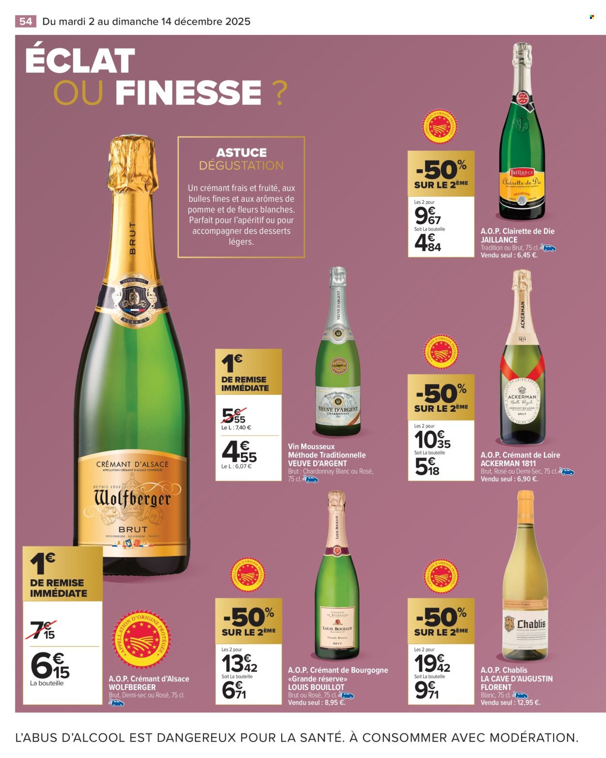 Catalogue CARREFOUR MARKET - CAVE : VINS, ALCOOLS ET SPIRITEUX (2025-12-02 - 2025-12-14)