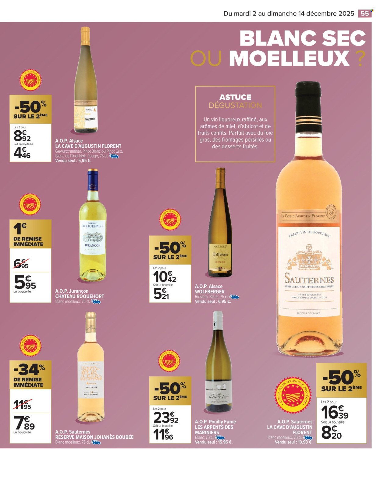 Catalogue CARREFOUR MARKET - CAVE : VINS, ALCOOLS ET SPIRITEUX (2025-12-02 - 2025-12-14)