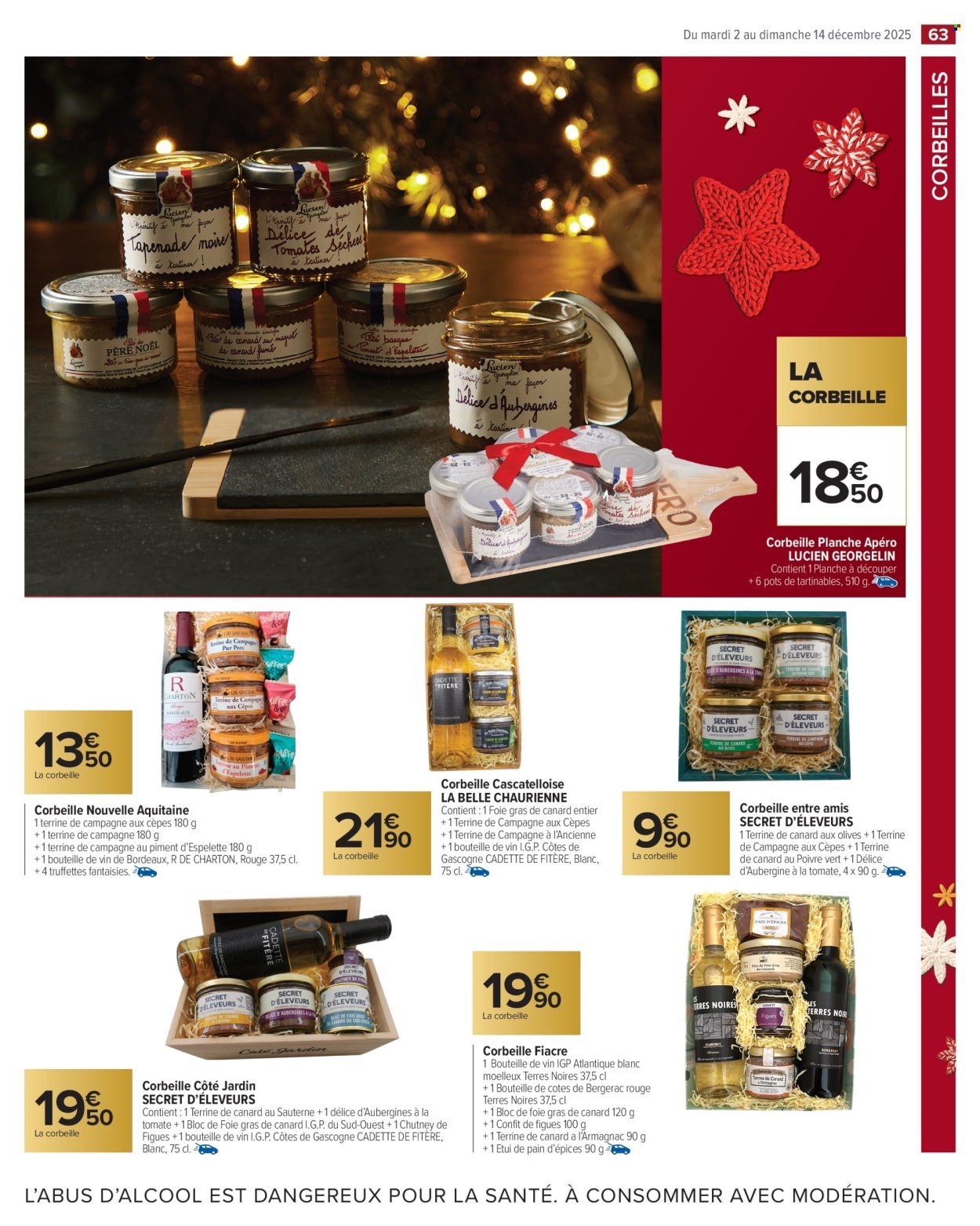 Catalogue CARREFOUR MARKET - CAVE : VINS, ALCOOLS ET SPIRITEUX (2025-12-02 - 2025-12-14)