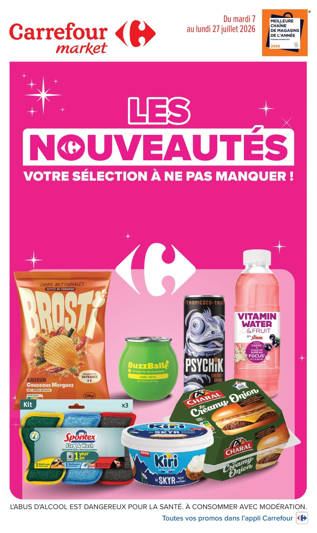 Catalogue CARREFOUR MARKET - LES NOUVEAUTÉS DE JUILLET