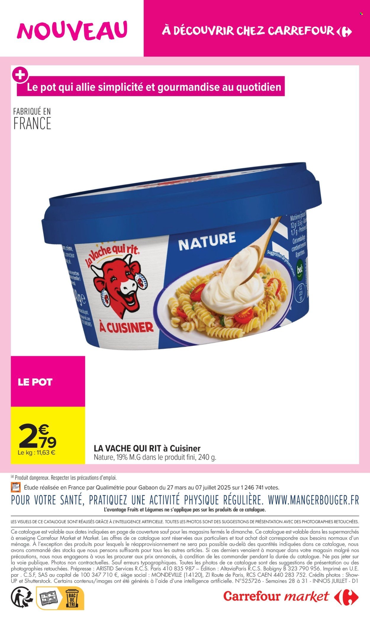 Catalogue CARREFOUR MARKET - LES NOUVEAUTÉS DE JUILLET