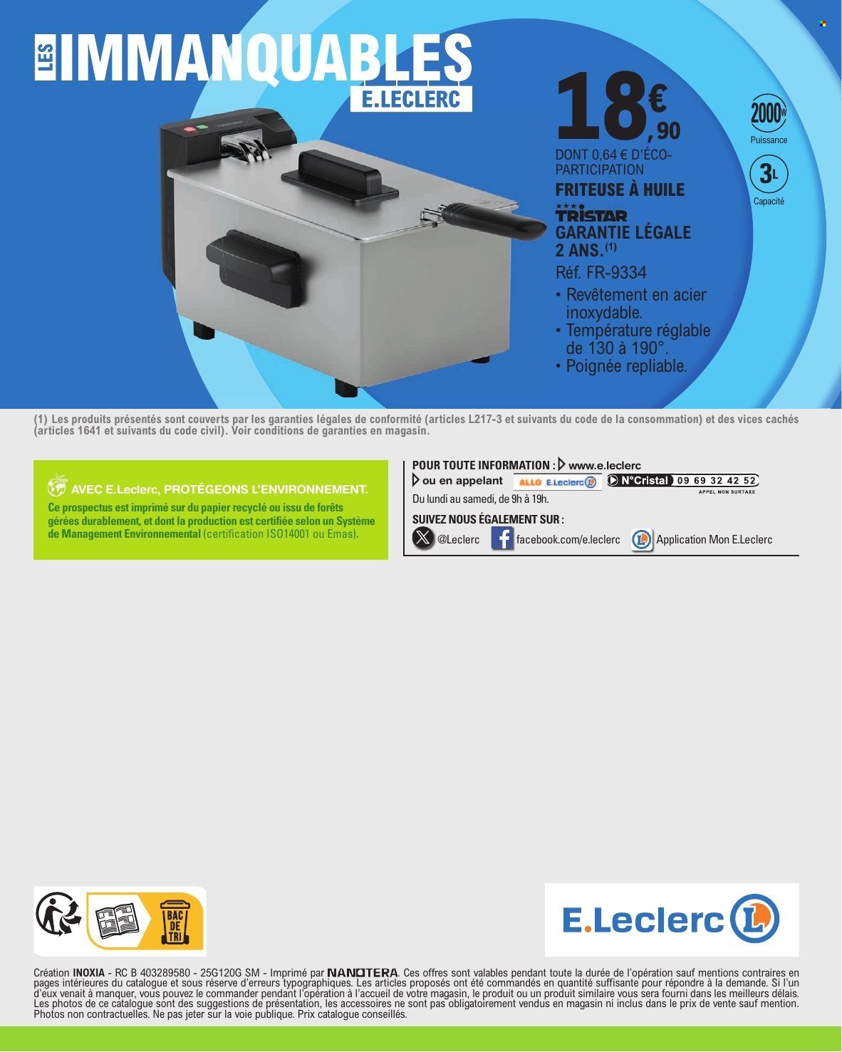 Catalogue E.LECLERC - DEPENSER MOINS (2025-09-30 - 2025-10-11)