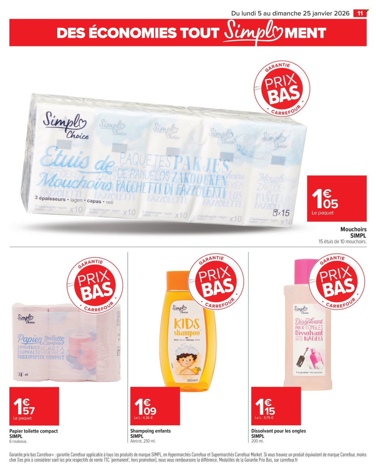 Catalogue CARREFOUR MARKET - TOUT SIMPLEMENT (2026-01-05 - 2026-01-25)