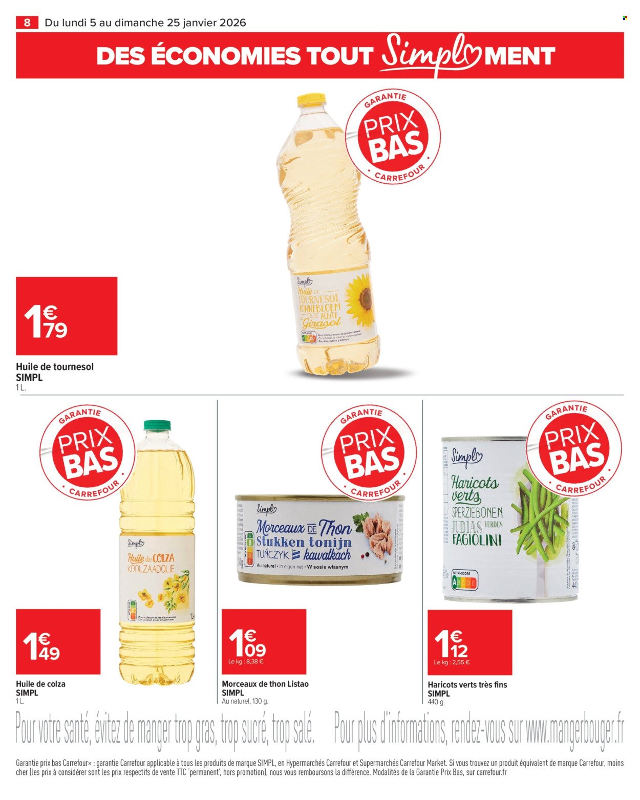 Catalogue CARREFOUR MARKET - TOUT SIMPLEMENT (2026-01-05 - 2026-01-25)