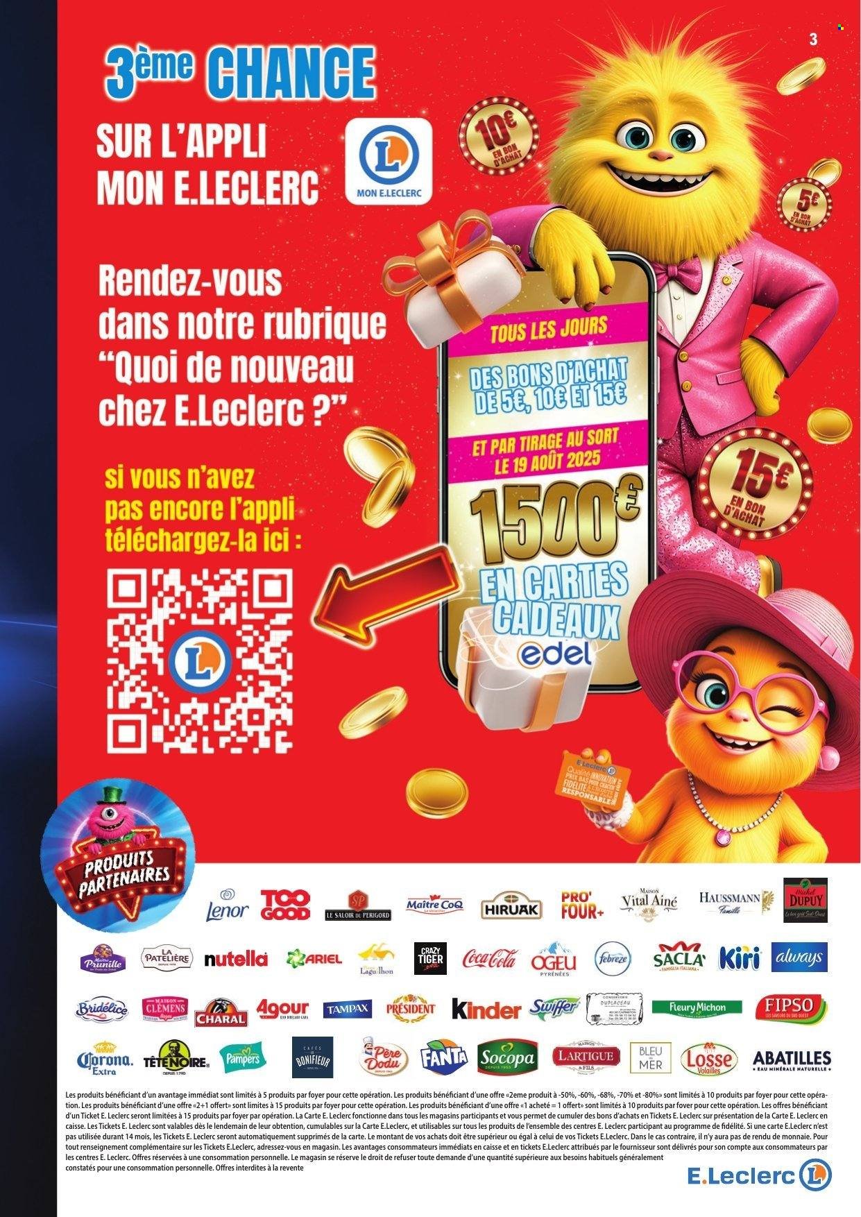 Catalogue E.LECLERC - ANNIVERSAIRE (2025-08-05 - 2025-08-16)