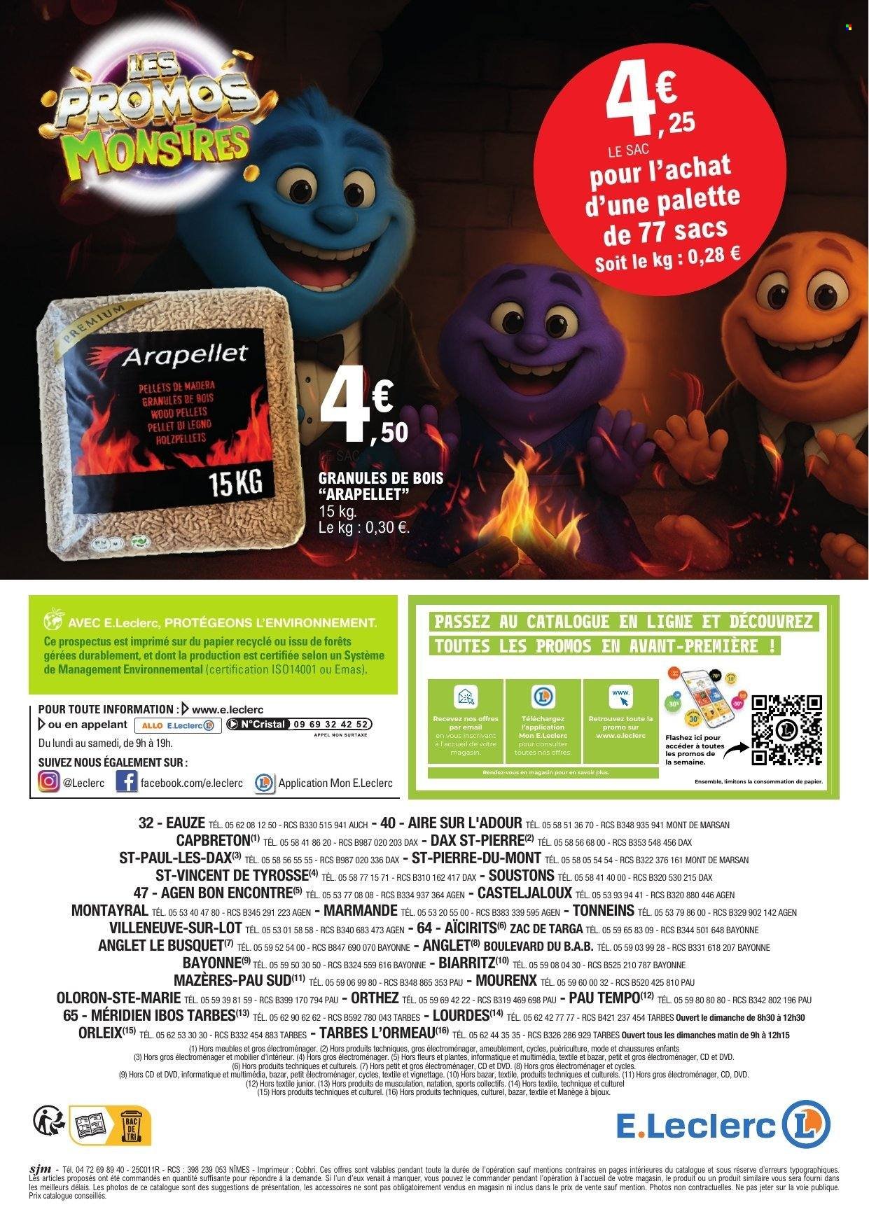 Catalogue E.LECLERC - ANNIVERSAIRE (2025-08-05 - 2025-08-16)