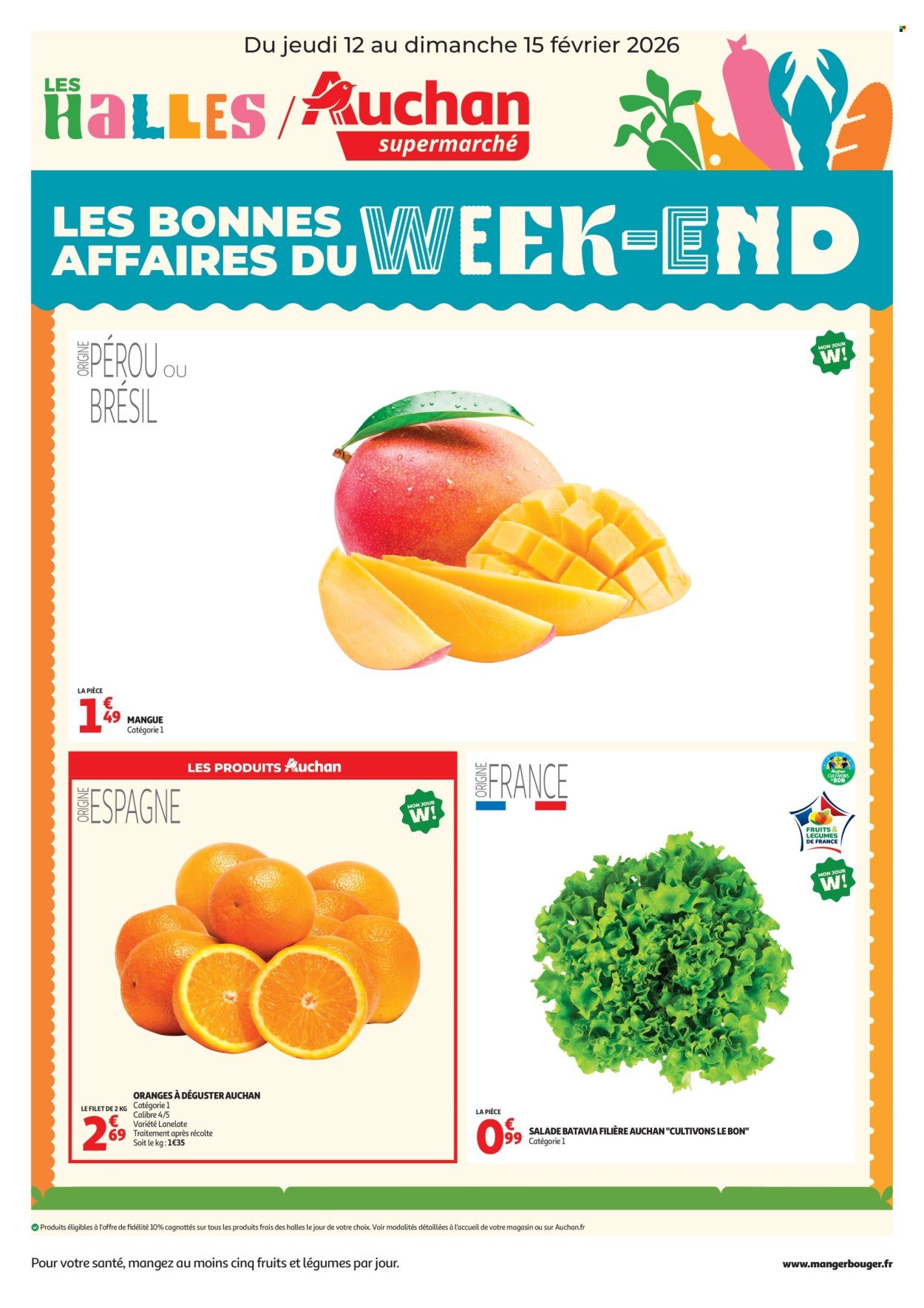 Catalogue AUCHAN - Les bons plans du week-end dans votre super !