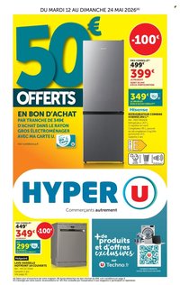Catalogue HYPER U - Les prix bas de l'électroménager
