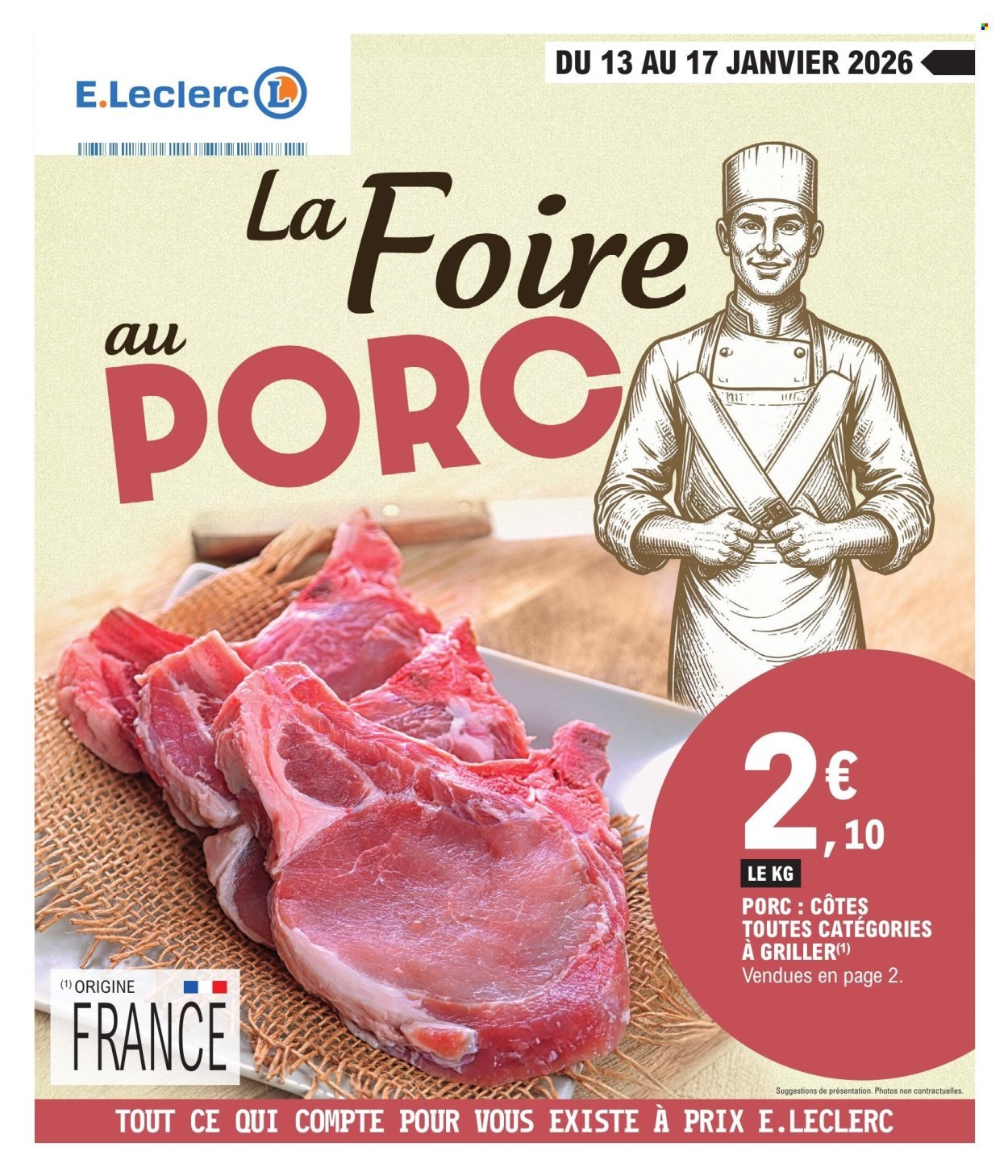 Catalogue E.LECLERC - FOIRE AU PORC