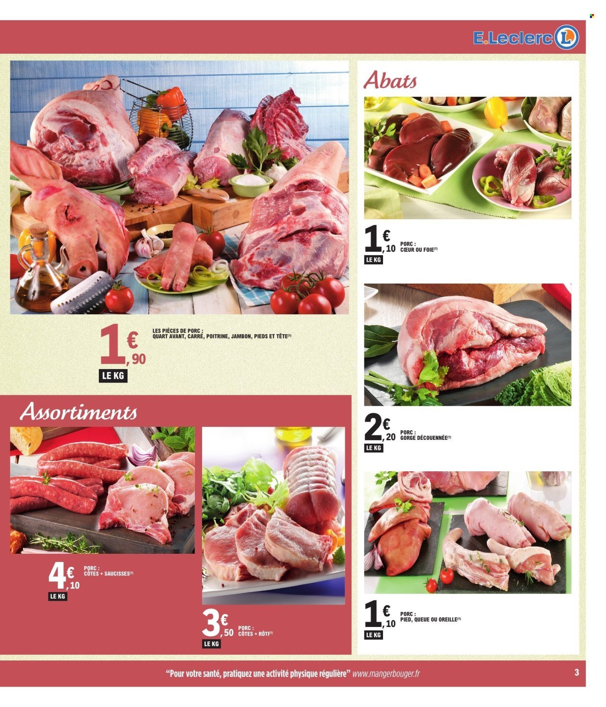 Catalogue E.LECLERC - FOIRE AU PORC (2026-01-13 - 2026-01-17)