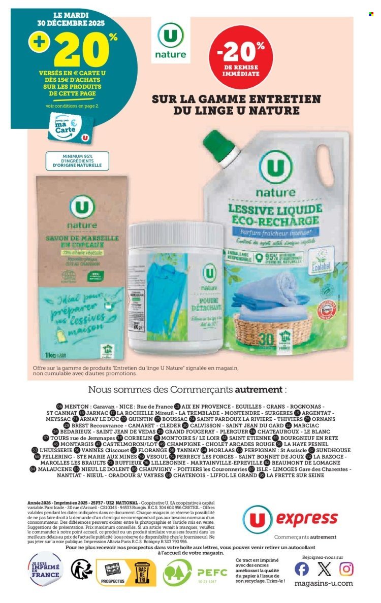 Catalogue U EXPRESS - Le blanc